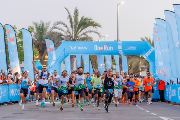 Over 3,000 Runners Participate in the Second Edition of the “One Run” International Race on Hudayriyat Island