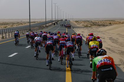 Stage 2 of UAE Tour Womens 