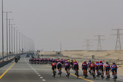 Stage 2 of UAE Tour Womens 