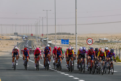 Stage 2 of UAE Tour Womens 