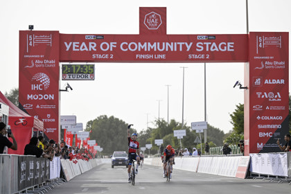 Stage 2 of UAE Tour Womens 