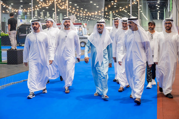 Nahyan bin Mubarak visits Abu Dhabi Summer Sports 2024
